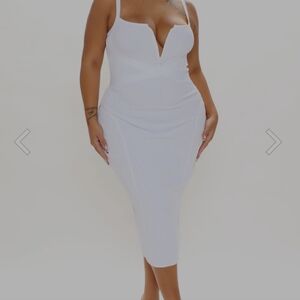 3x fitted bodycon dress